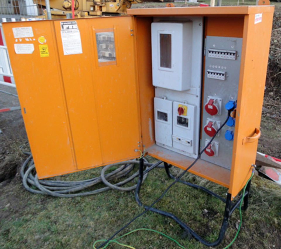 Baustromkasten bei Elektro Röhrl GmbH in Zorneding