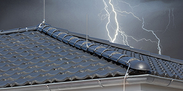 Äußerer Blitzschutz bei Elektro Röhrl GmbH in Zorneding